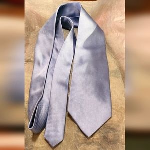 DKNY Men's Silk Neck Tie Blue NWT